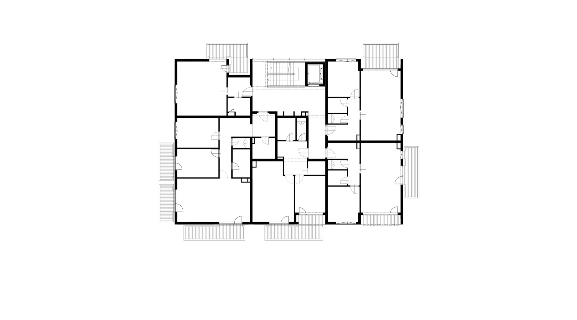 Půdorys - A 3. podlaží