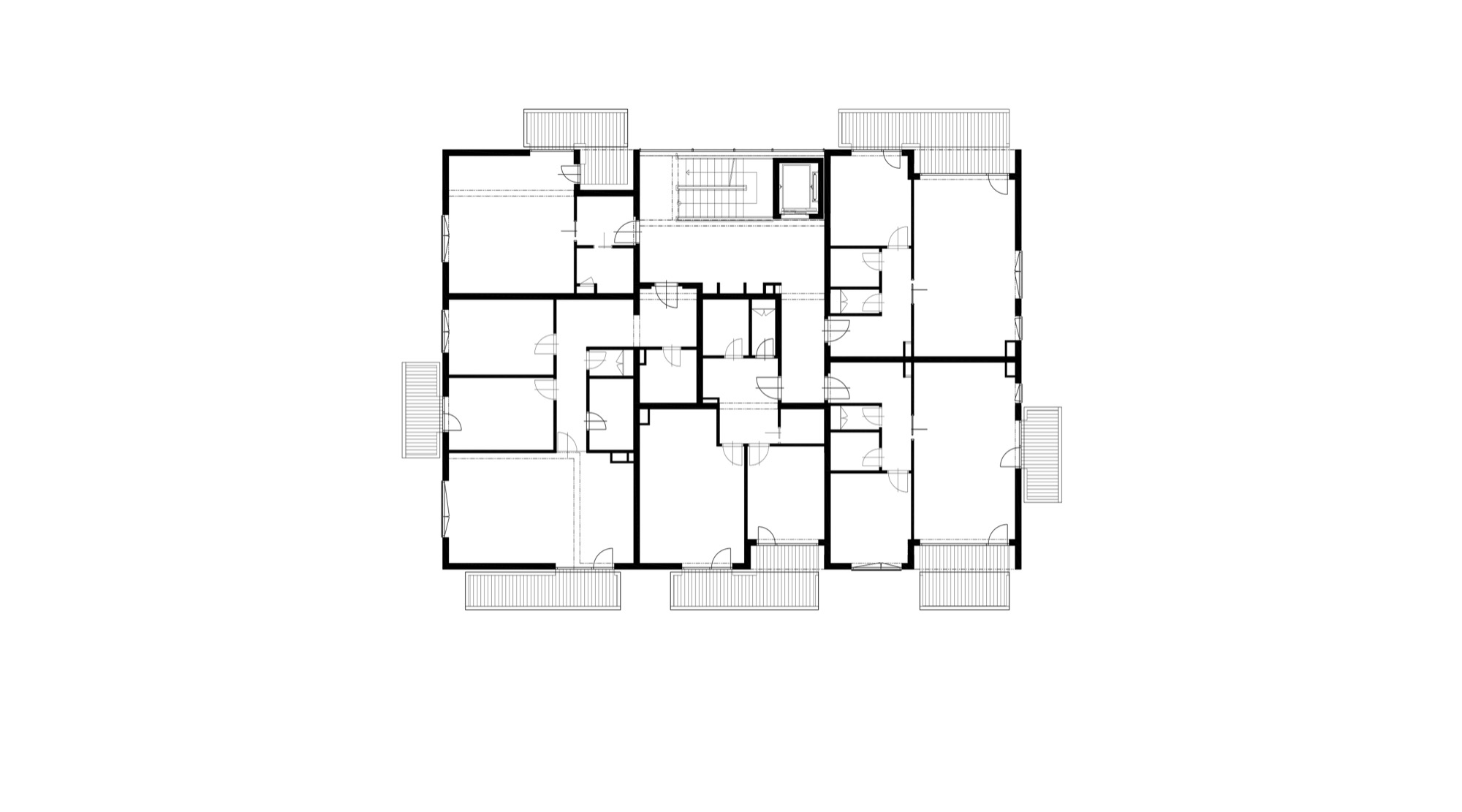 Půdorys - A 5. podlaží