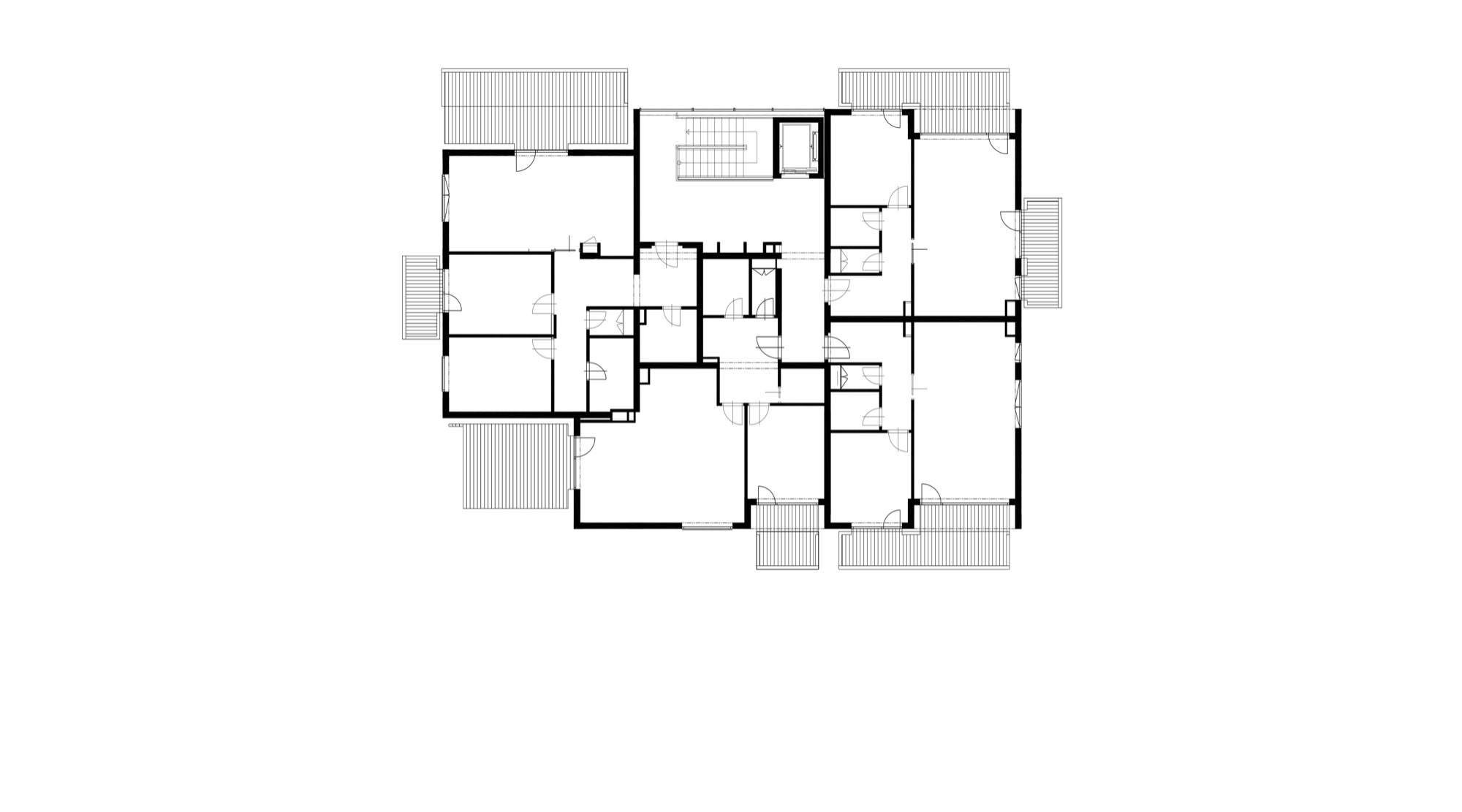 Půdorys - A 6. podlaží