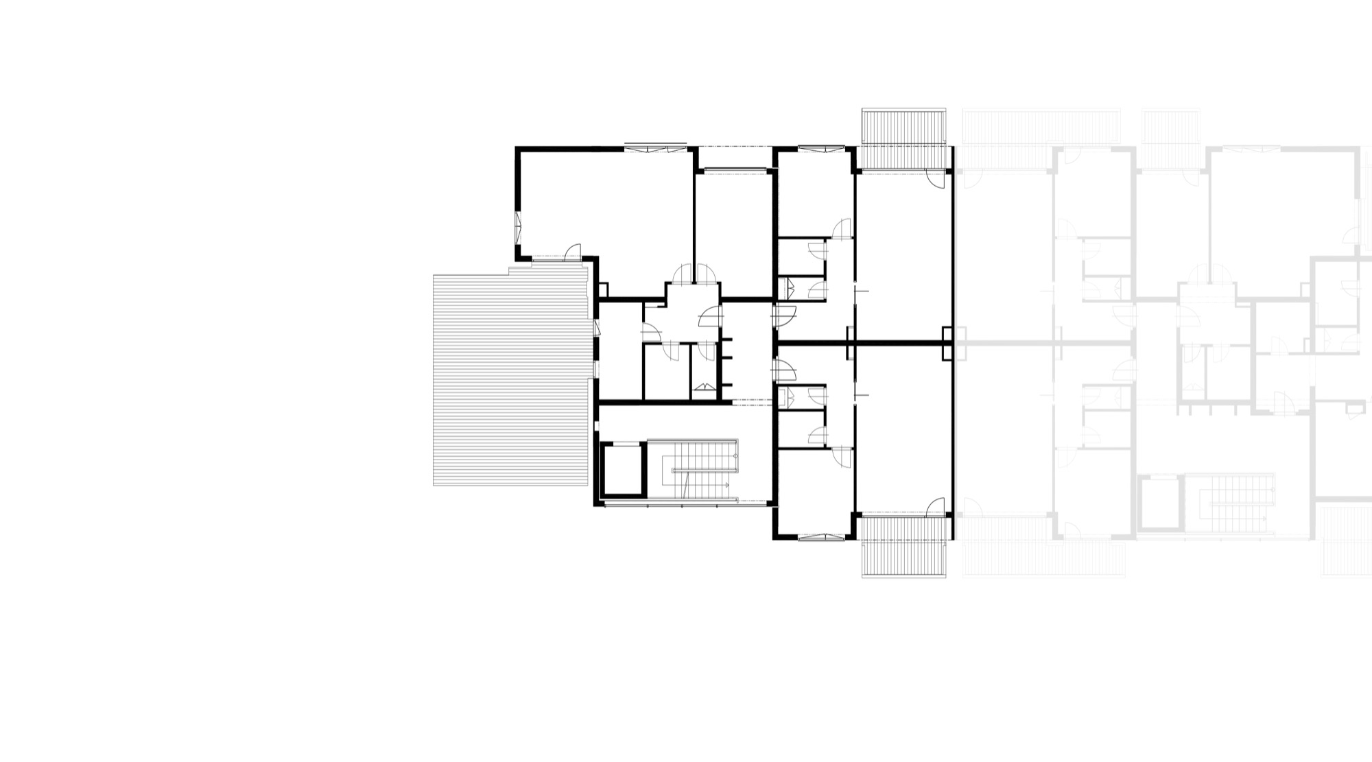 Půdorys - C 8. podlaží