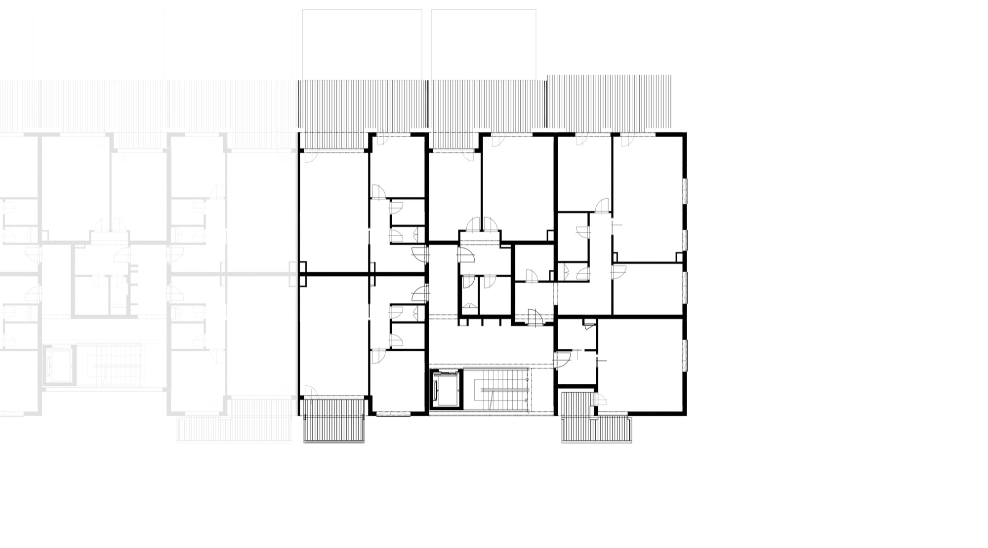 Půdorys - D 2. podlaží